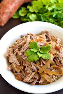Slow Cooked Pulled Pork Tenderloin With Apples!