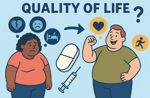Do weight management medications improve Quality of life?